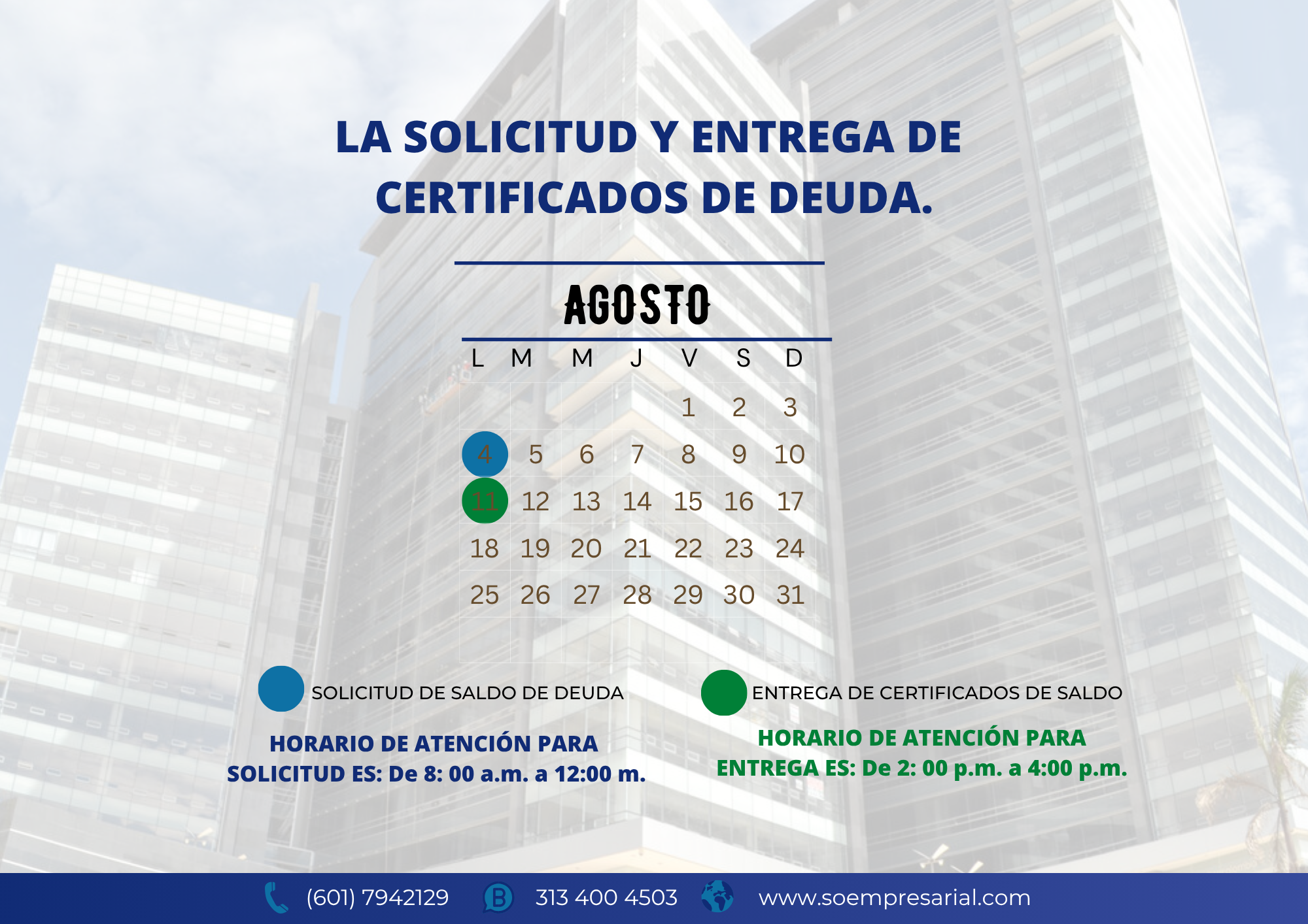 calendario Agosto